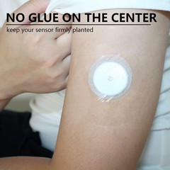 Long-Lasting 55 Count Sensor Covers for Libre 2/3/Plus – No Center Glue Design