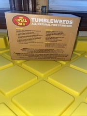 Lot Of 4 Packs Frontier Brand Tumbleweeds Fire Starters Survival Grill Camp FIre