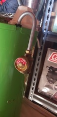 1974 VINTAGE HOT N QUIK PROPANE INSTANT HOT WATER HEATER NEW J C PENNY 70s ERA