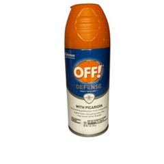 Lot of 9 OFF! Defense Insect Repellent 1 with Picaridin 5 oz Spray Can