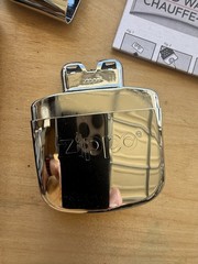 Zippo 12 Hour Hand Warmer Easy Fuel Refill Chrome No Electric Electricity Needed
