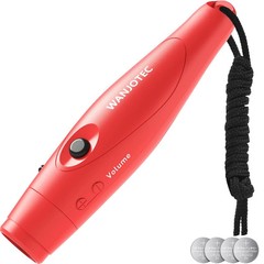 Battery Operated Electronic Whistle with 3 Adjustable Loud Sounds & Lanyard