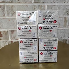 Diamond Strike On Box Small Wooden Penny Kitchen Matches 4PK of 10 (1,280 Total)