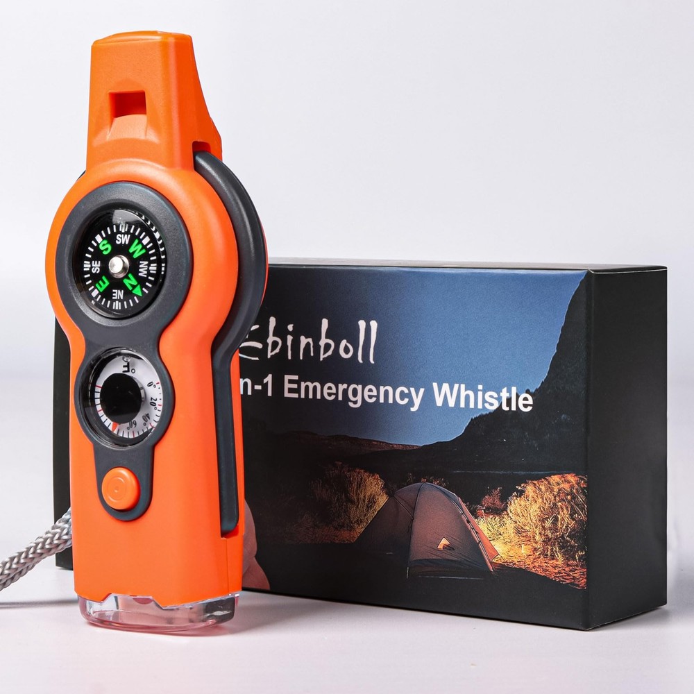Emergency Survival Function Whistle, Outdoor Multifunctional Tool Safety