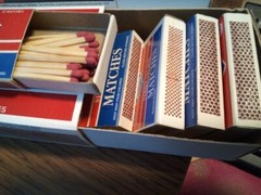 3 Pack 667 Total Smart Living/Diamond Strike On Box Large Wooden Kitchen Matches
