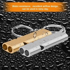 120db Outdoor Whistle Camping Hiking Emergency Survival Keychain Whistle Outdoor