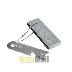 Magnesium Block & Flint Military Fire Starter Striker Firestarter Army Survival