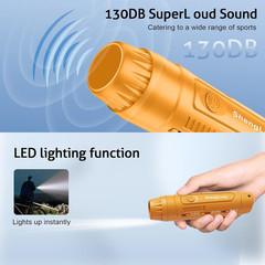Electronic Whistle with 3 Tones & 3 High Volume Settings – Battery Powered Emerg