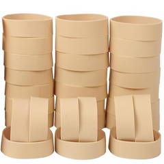 AMUU Rubber Bands Size #94 Black 30pcs Tactical Wide Beige