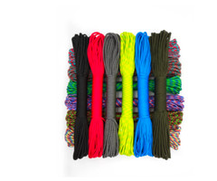 Paracord 550 Parachute Cord Lanyard Rope Mil Spec Type III 7Strand Outdoor Climb