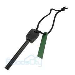 Magnesium Fire Starter Flint Steel Striker Ferro Rod Firesteel Camping Lighter