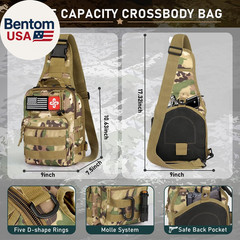Survival Kit, 262Pcs Survival Gear and Supplies with First Aid Kit Pouch and Cro