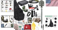 All-in-One 75-Piece Survival Gear Kit: Essential Tools for Outdoor Adventures