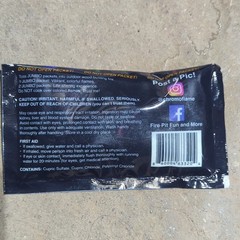 Chromo Flame Jumbo Fire Color Changing Packets 40 Pack Camping