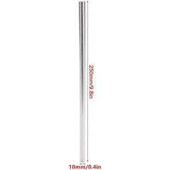 F-Ber 5Pcs 10Mmx250Mm/0.39 X 9.8 Magnesium Metal Rod Mg Element Bar Survival