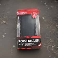 Power Bank- Solar/ Twin Flashlight Fire Starter- Stealth Angel