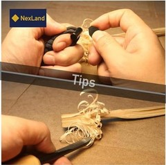 Ceramic Ferro Rod Striker Mini Size EDC Survival Kit for Fire Starter FS1-Black