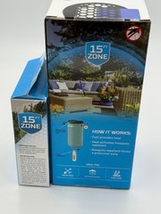 New Thermacell Patio Shield Mosquito Repeller- Haze + EXTRA REFILLS
