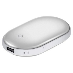 Portable Hand Warmer 5000mAh Power Bank Rechargeable Pocket Warmer Double-Sided