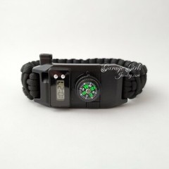 JEEP Grill 10 in 1 Paracord Life Saving Bracelet CJ YJ XJ JK Wrangler Liberty