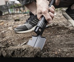 16in Portable Heavy Duty Alloy Steel Multi Tool Shovel Axe and Pickaxe