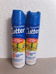 Cutter’s Unscented Insect Repellent Mosquitoes Lot of 2 – 11 oz New