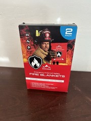Emergency Fire Blanket – 1-Pack 40”X40” Stay Prepared with Our Fireproof Blanket