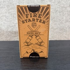 Swiss Safe Fire Starter Jungle Camouflage 2-Pack Survival Tool Compass Whistle