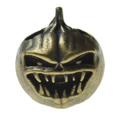 Halloween Pumpki Bead Parachute Cord Knife Lanyard Bead Pendant w/ Lanyard
