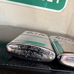 Jon-E / Orbex Vintage Catalytic Hand Warmers 2-Pack Silver Metal.