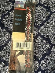 Survival Bracelet Small Military Grade Nylon Paracord 10ft multicolor 4 Pack New