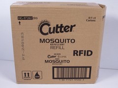 Cutter Eclipse Zone Mosquito Repellent Refill Cartridges 40 Hour Lot Of 8 CASE