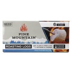 Roasting Logs, Cooking firelogs for Campfire, Fireplace, Fire Pit, Outdoor an…