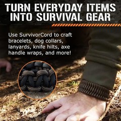 The Original Patented Type III Military 550 Parachute Cord