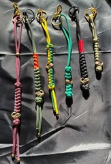 Paracord Keychain or lanyard. Bag/zipper pull. Monstro, Pinocchio, Whale, Jonah