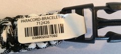 Paracord Bracelet x2 712426 – Extra Large – Military Hiking Survival