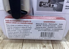 Ready America Emergency Power Station Flashlight Phone Charger Radio