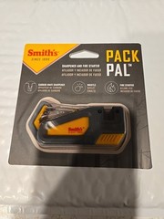 Smith’s Pack Pal Survival Multi-Tool Fire Starter Sharpener Whistle 50538