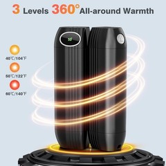 Hand Warmers Rechargeable 2 Pack, AI Smart Chip 20Hrs Long Safe Heat, 2s Fast…