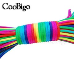1X Rainbow Paracord Parachute 550 Cord Rope 7 Strand Outdoor Hiking Survival