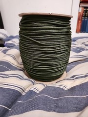 Green 550 Para-cord Mil Spec Type III 7 strand paracord 10-1200 ft