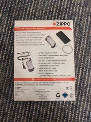 Zippo Silver HeatBank 9s Rechargeable Hand Warmer