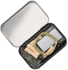 ESEE Mini Survival Kit In Tin Varied Essentials Fishing Fire Starting Navigation
