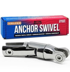 Anchor Swivel, Stainless Steel Shackle Chain Swivel, Fits 1/4 » to 5/16 «