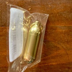 A&F SOS Capsule Brass waterproof paper waterproofing H4.0cm, H1.5in