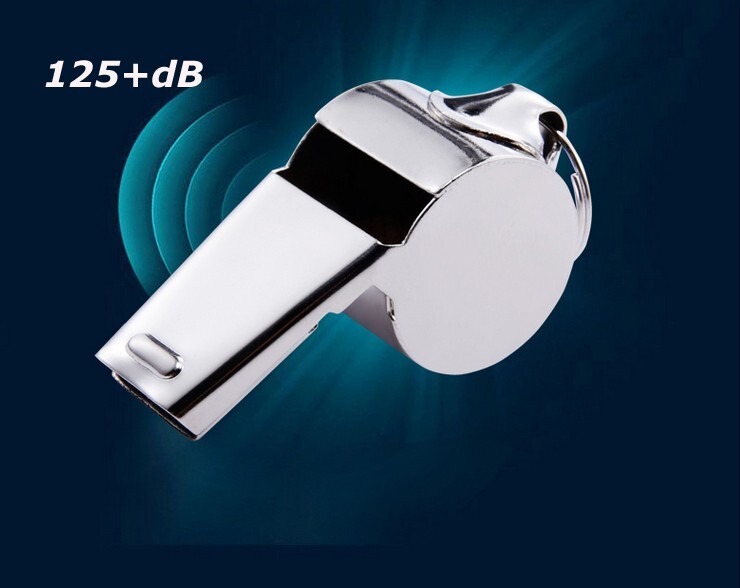 Stainless Steel Whistle for Basketball/Football Training Emergency Survival