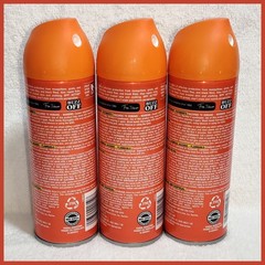 Lot of 3 OFF! Active Mosquito Insect Repellent Aerosol Sweat Resistant 6 oz each