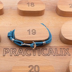 Anchor Nautical Marine Bracelet Adjustable 4 mm Paracord 550 Colour Changing AUS