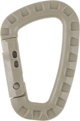 Tactical Carabiner Keychain 12 Pack – Heavy-Duty Polymer D-Ring Clips, Lightweig
