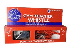Rich Frog Gym Teacher Whistle NIP 2005 Sports Coach PE Teacher Novelty